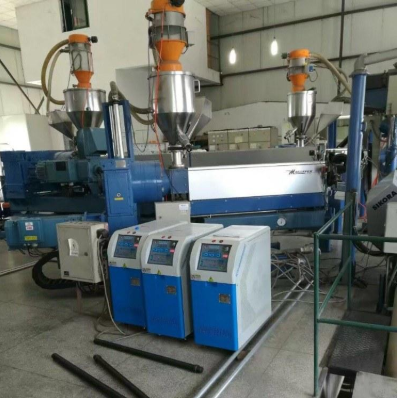 PVC片材挤出温控机/挤出油加热模温机/挤出模温机-智能控温/分阶段控温/多功能定制